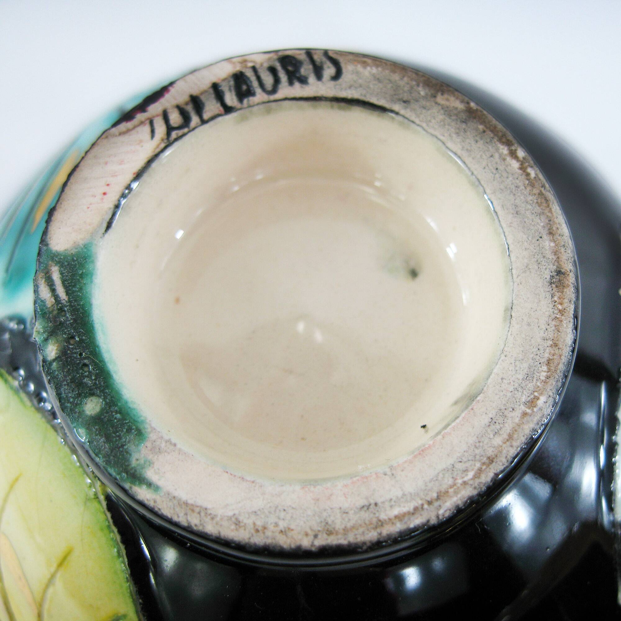 Small ceramic vases from Monaco - Vallauris France - vintage 50s