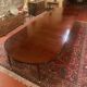 Extensible Louis XVI dining table in period Directoire mahogany.