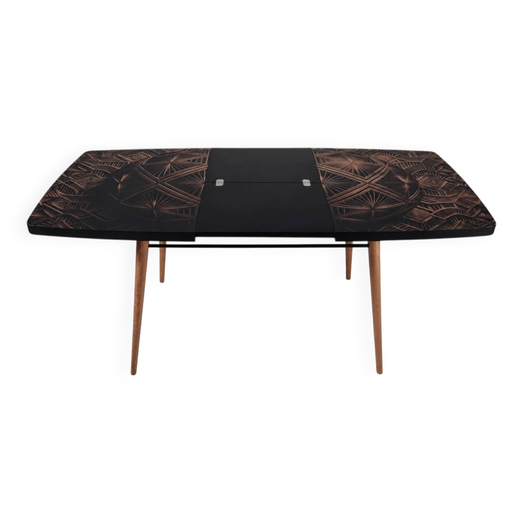 Table en bois vintage, années 1970