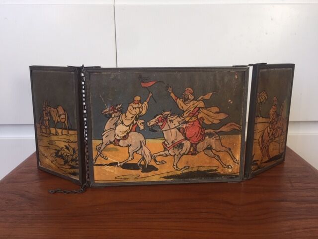 Ancient triptych mirror, 1900s