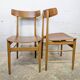 Paire de chaises vintage des années 60