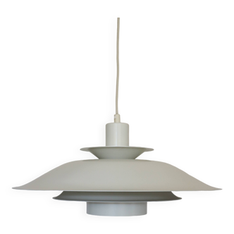 Ecophon Scandinavian pendant light, white metal
