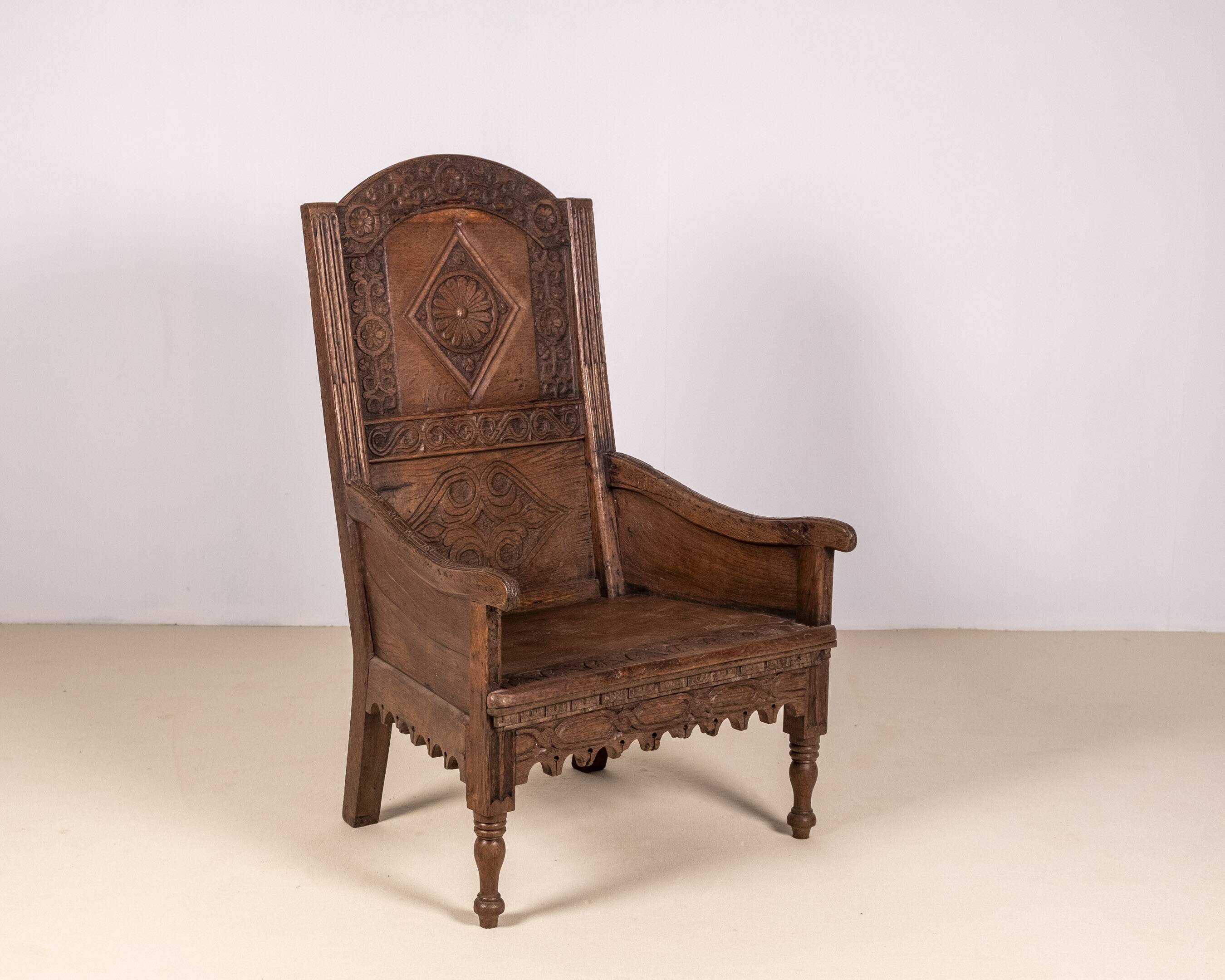 Early 19th Century Oak Wainscot Chair