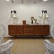 Modern Italian chandelier 1950's style