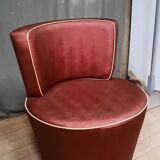 Vintage red armchair