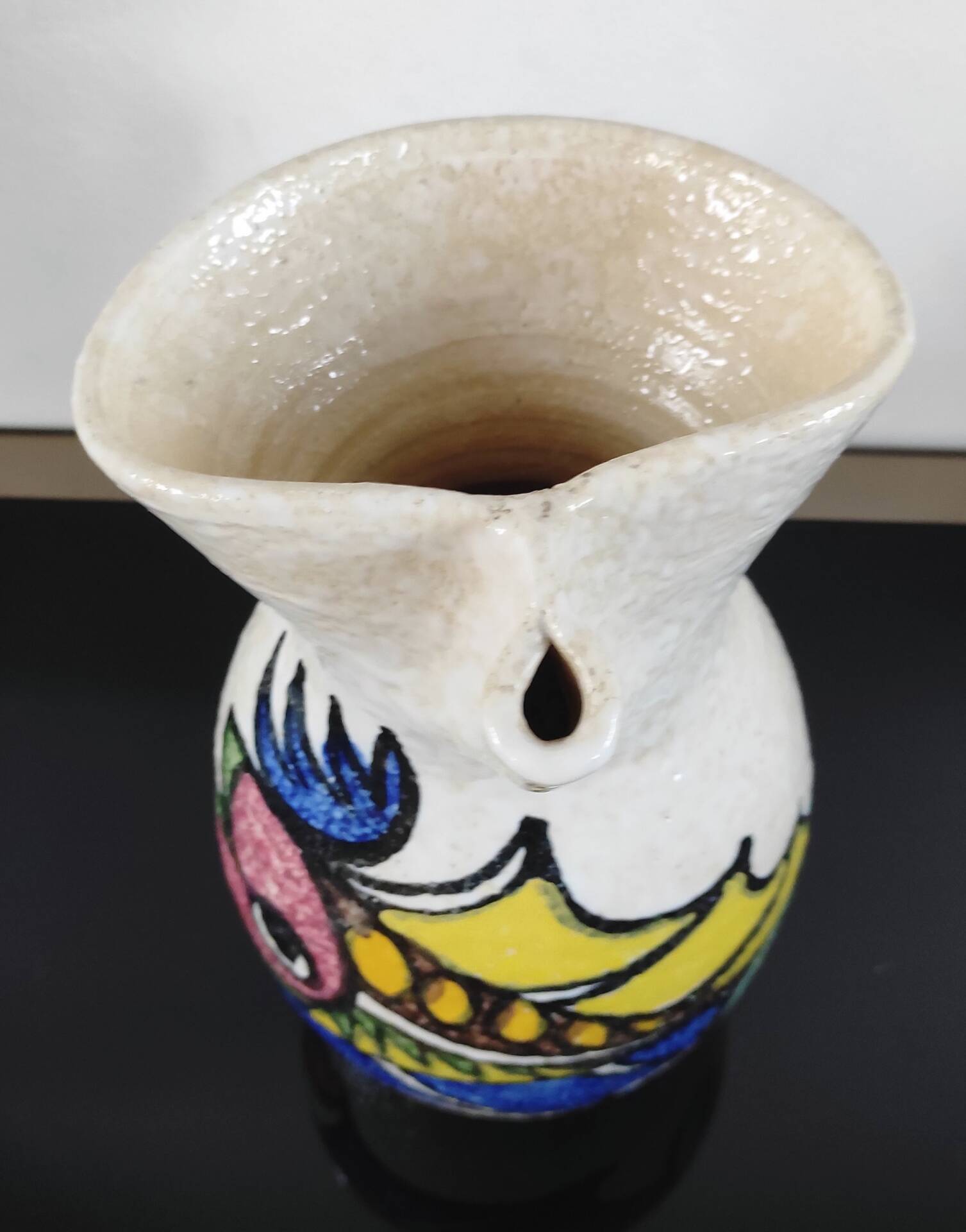 Vintage Vallauris ceramic jug