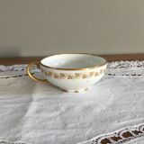 Antique Limoges porcelain tea cups