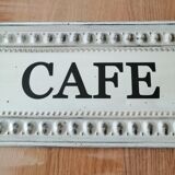 Sheet advertising plate