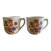 lot 2 vintage cups CP France