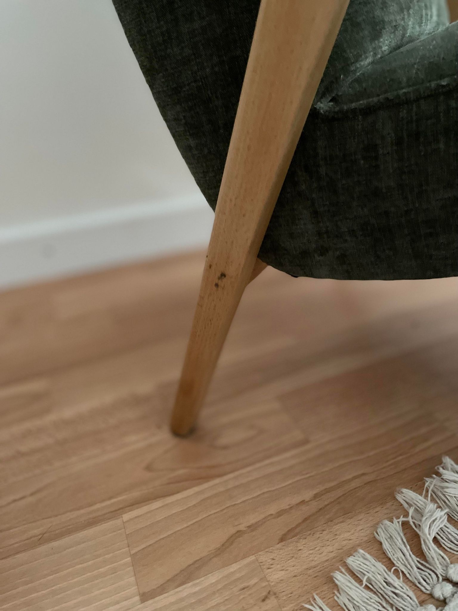 Fauteuil, esprit scandinave années 50/60, restauré