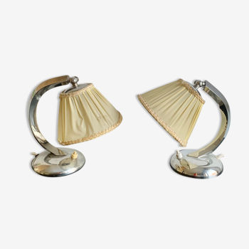 Pair of bedside lamps, Germany, 1960