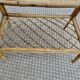 Pair of rattan bedside tables, 1960s-70s