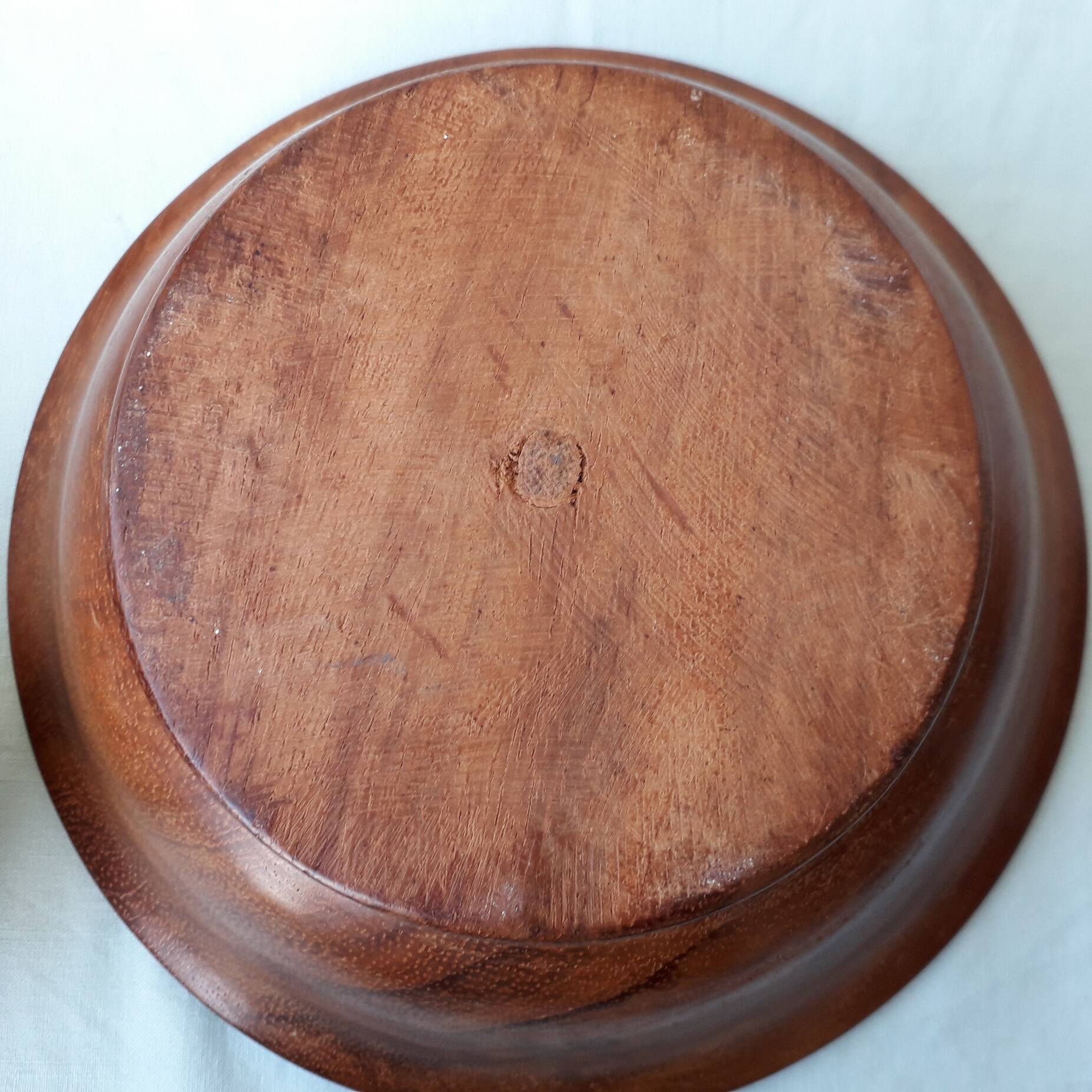 Coupe et coupelles en bois