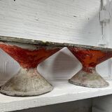 Pair of Diabolo Planters