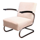 Fauteuil fonctionnaliste restauré, Tchécoslovaquie