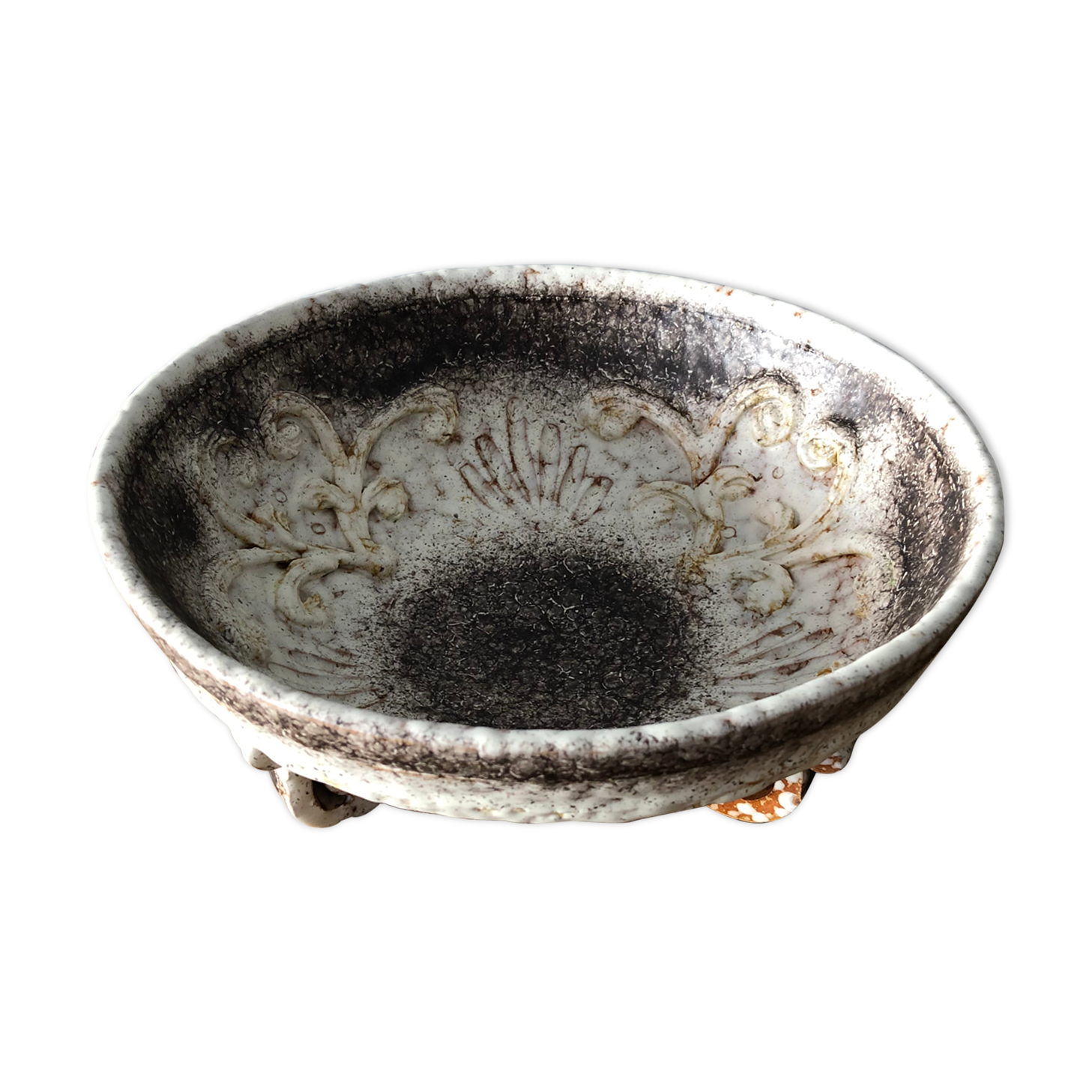 Ceramics Italian tripod