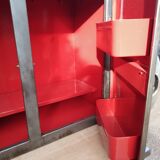 1950 industrial style high metal buffet