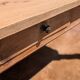 Coffee table with turned legs