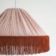 Beautiful suspension — earth stripes, bohemian fringes
