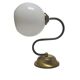 Art Deco metal wall lamp, Poland, 1950s