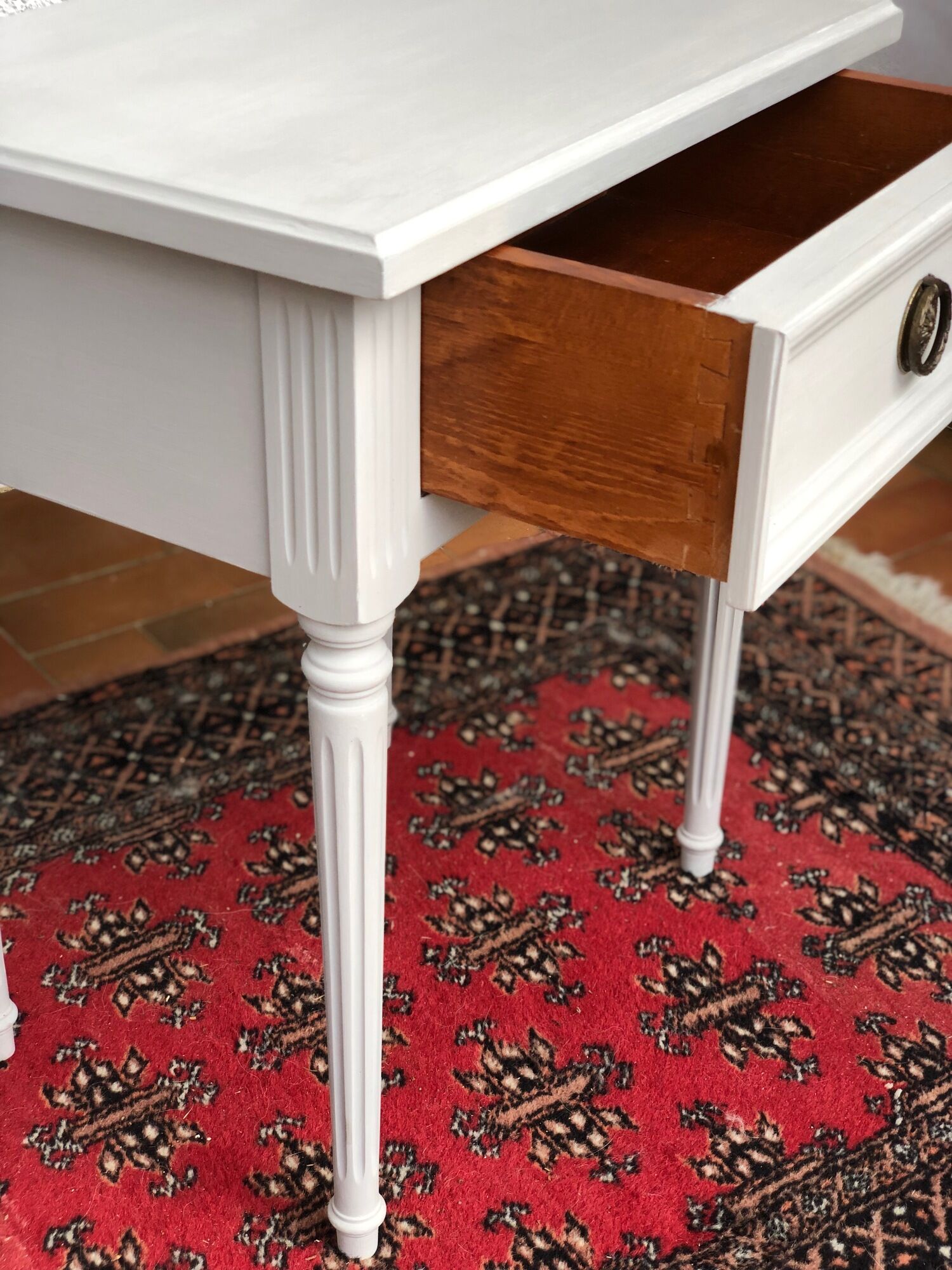 Pair of wooden bedsides Louis XVI style