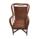 Fauteuil rotin vintage