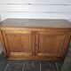 2-door oak sideboard