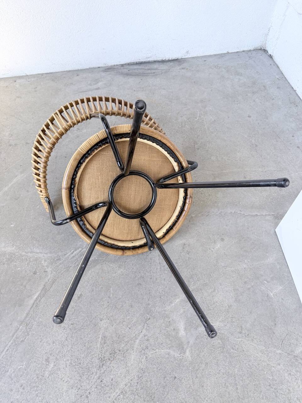 Rattan chair Dirk Van Sliedregt