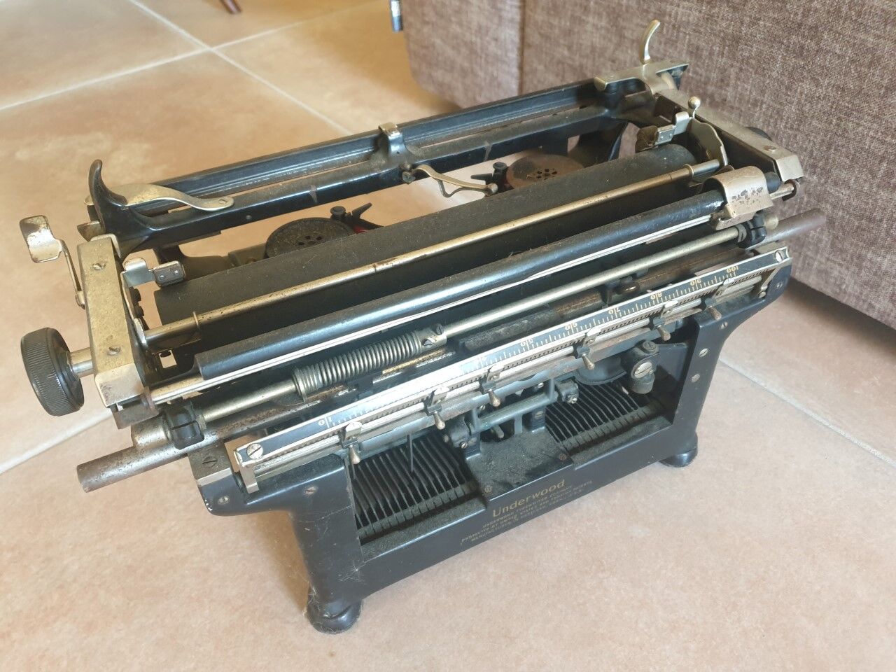 Underwood typewriter