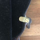 Vintage fiddle mirror to put down.