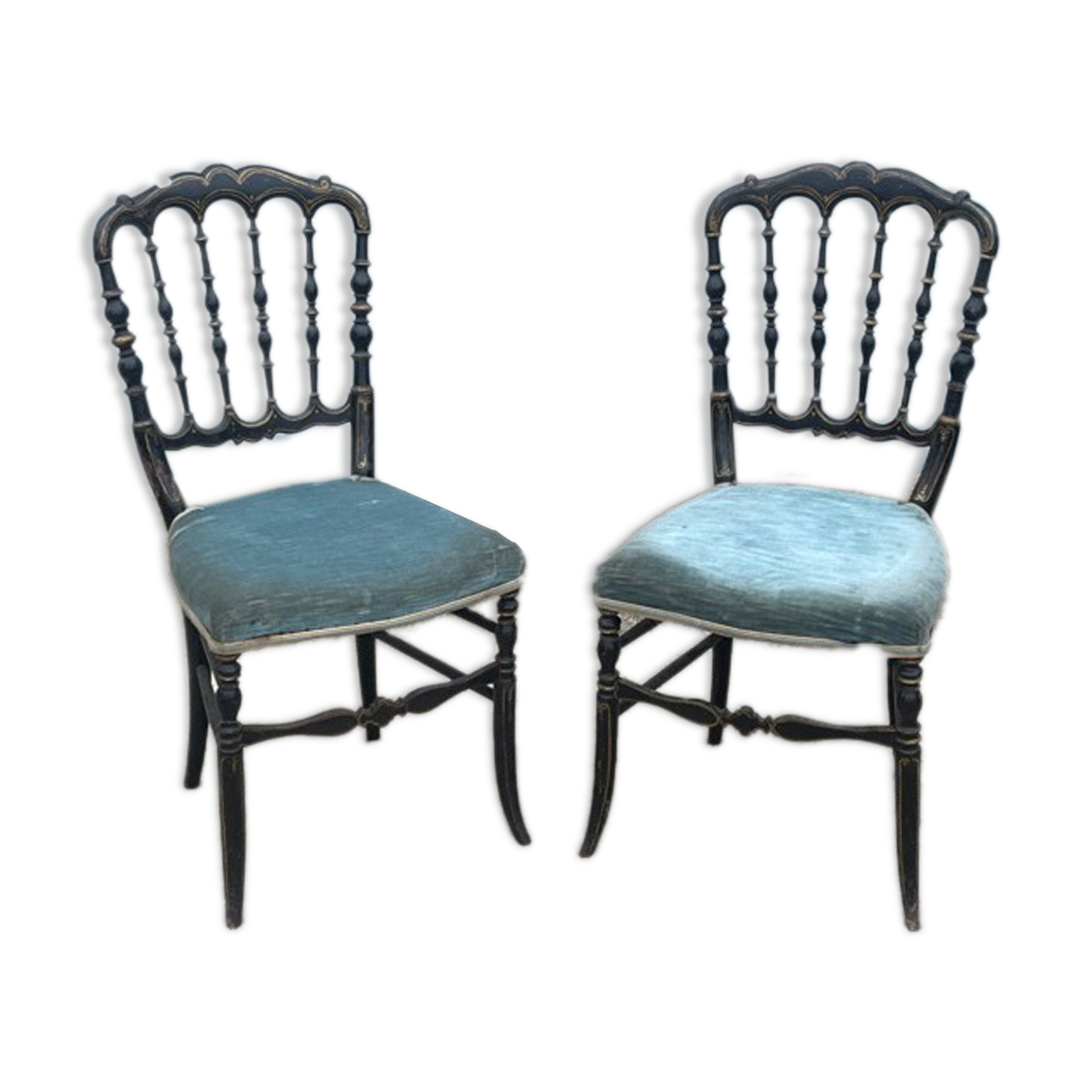 Pair of Napoleon III chairs