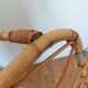 Vintage rattan shelf