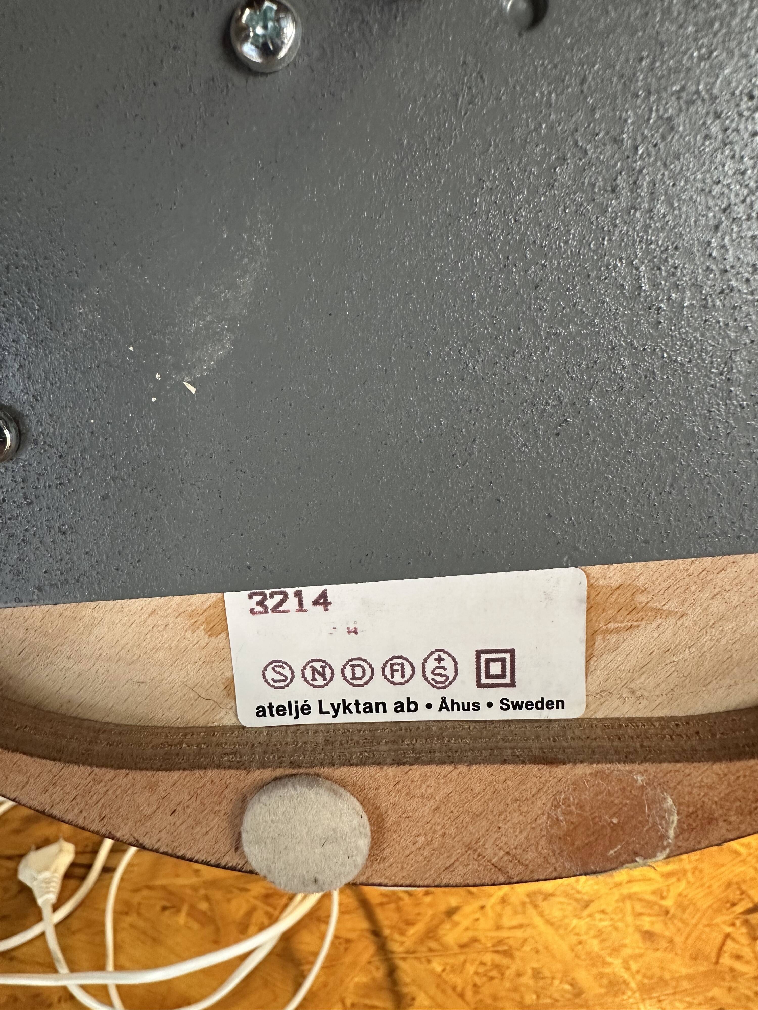 Lampe de table vintage Ateljé Lykta — Lampe de bureau suédoise moderne