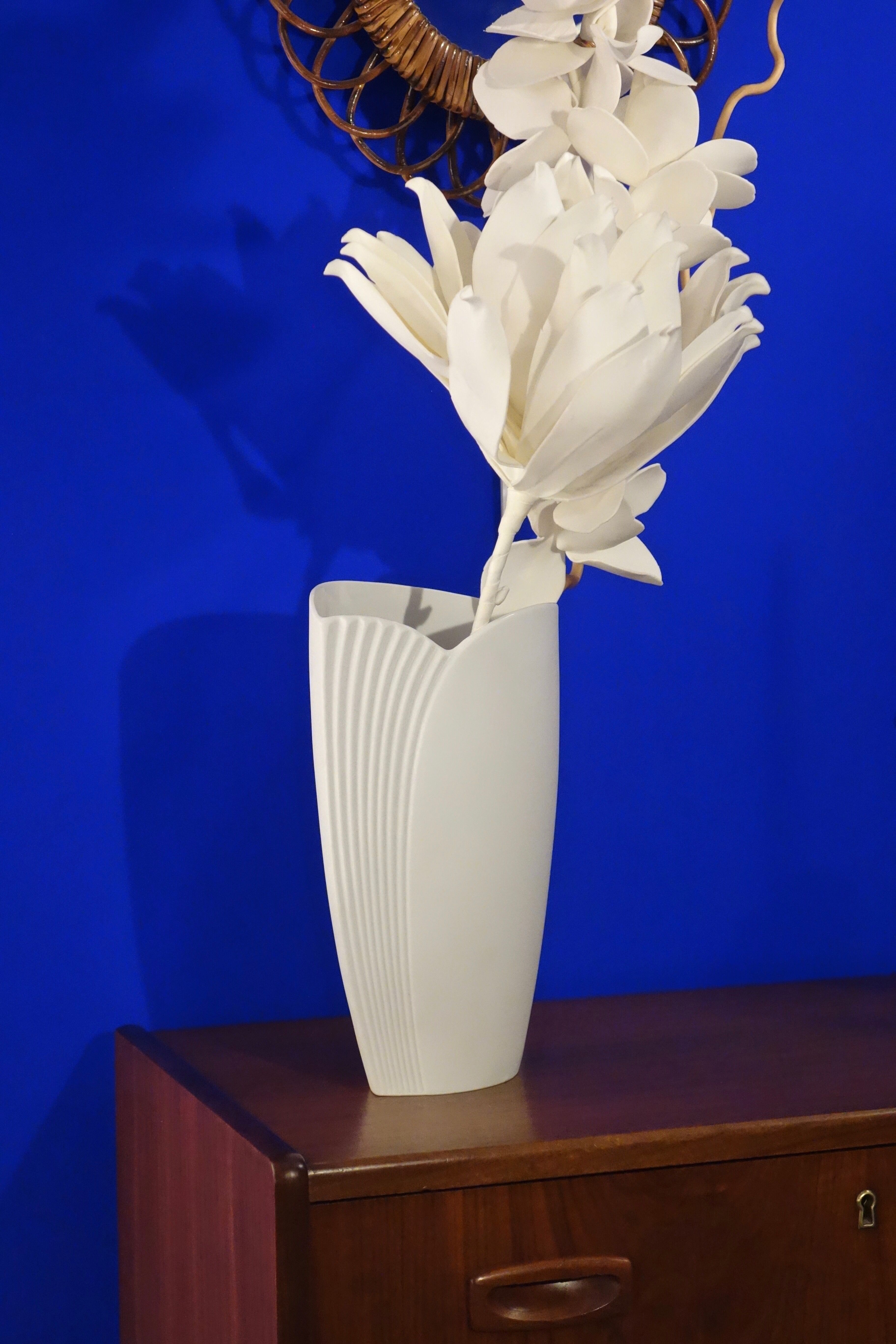 Porcelain vase by Manfred Frey for Kaiser of the 1960's