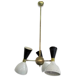 Lustre Moonlight 3 bras blanc & noire