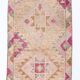 3x12 Pink & Cream Turkish Runner Rug, 80x364Cm