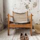 Safari chair in pine by Rold Rastad and Adolf Relling, 1960.