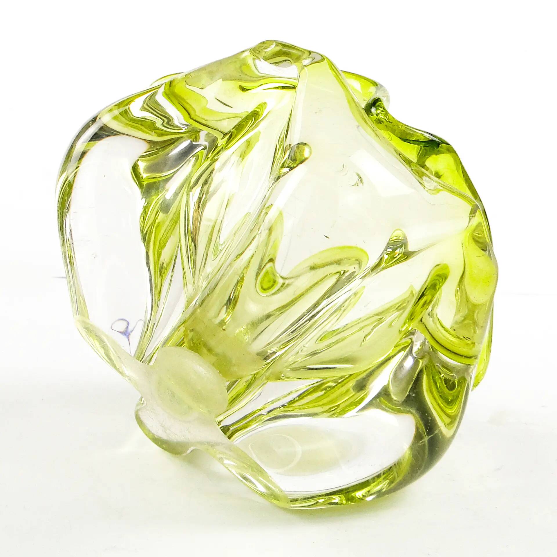 Mid-century modern organiser, glass, designed by J. Hospodka, Czechoslovakia, 1960s