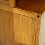 Scandinavian teak bookcase, Sweden 1960