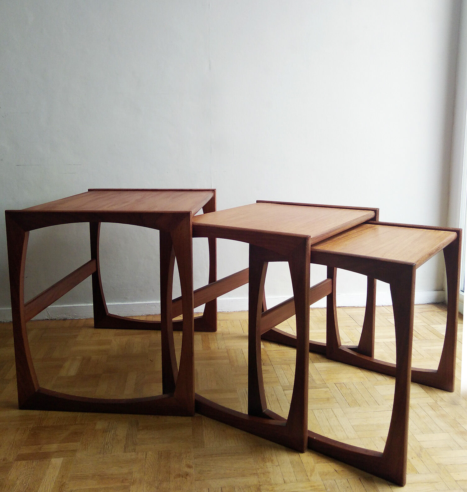 Tables gigognes en teck - G Plan - années 1960