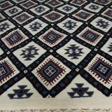 Tunisian hand-woven pure wool rug 295/202