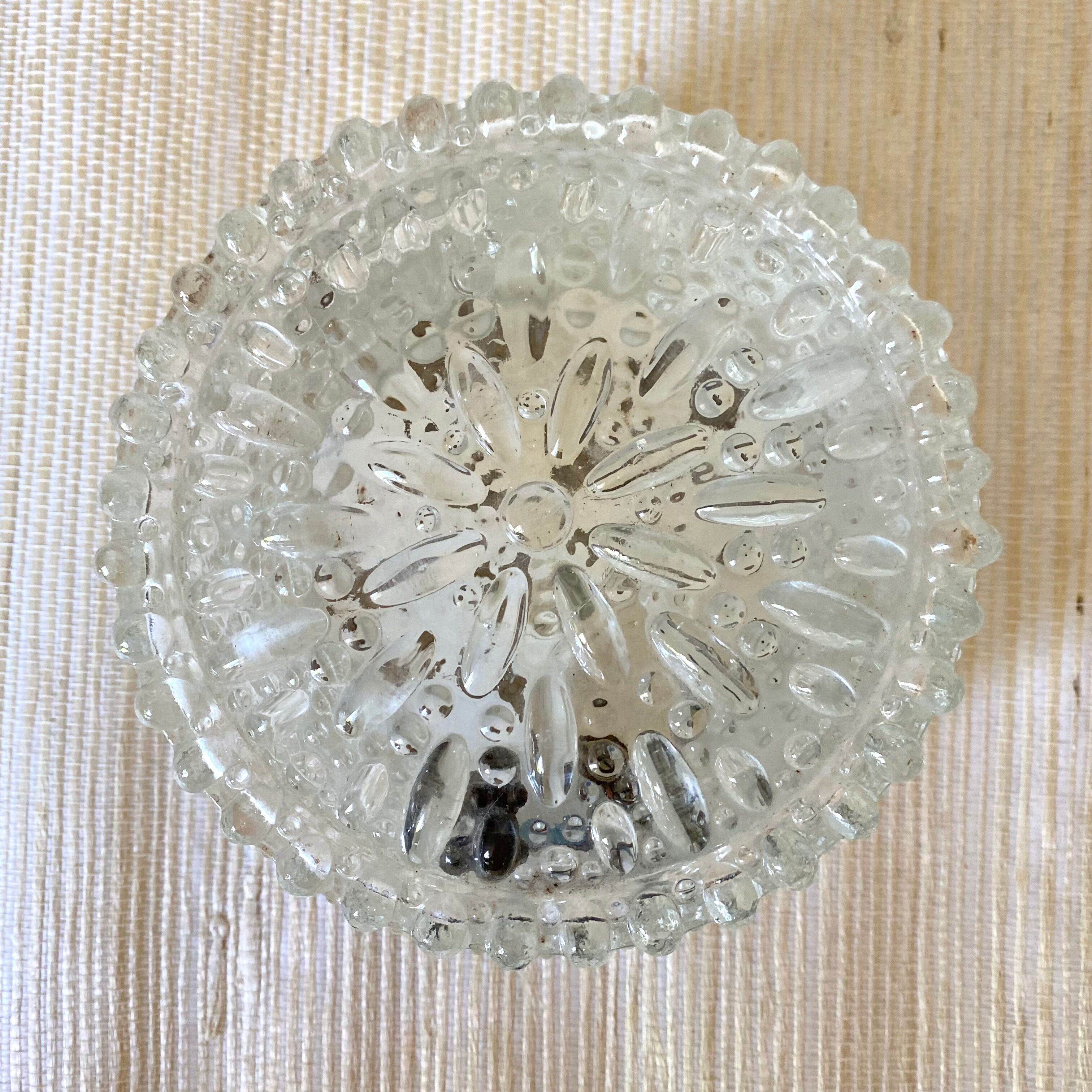 Small vintage round ceiling lamp
