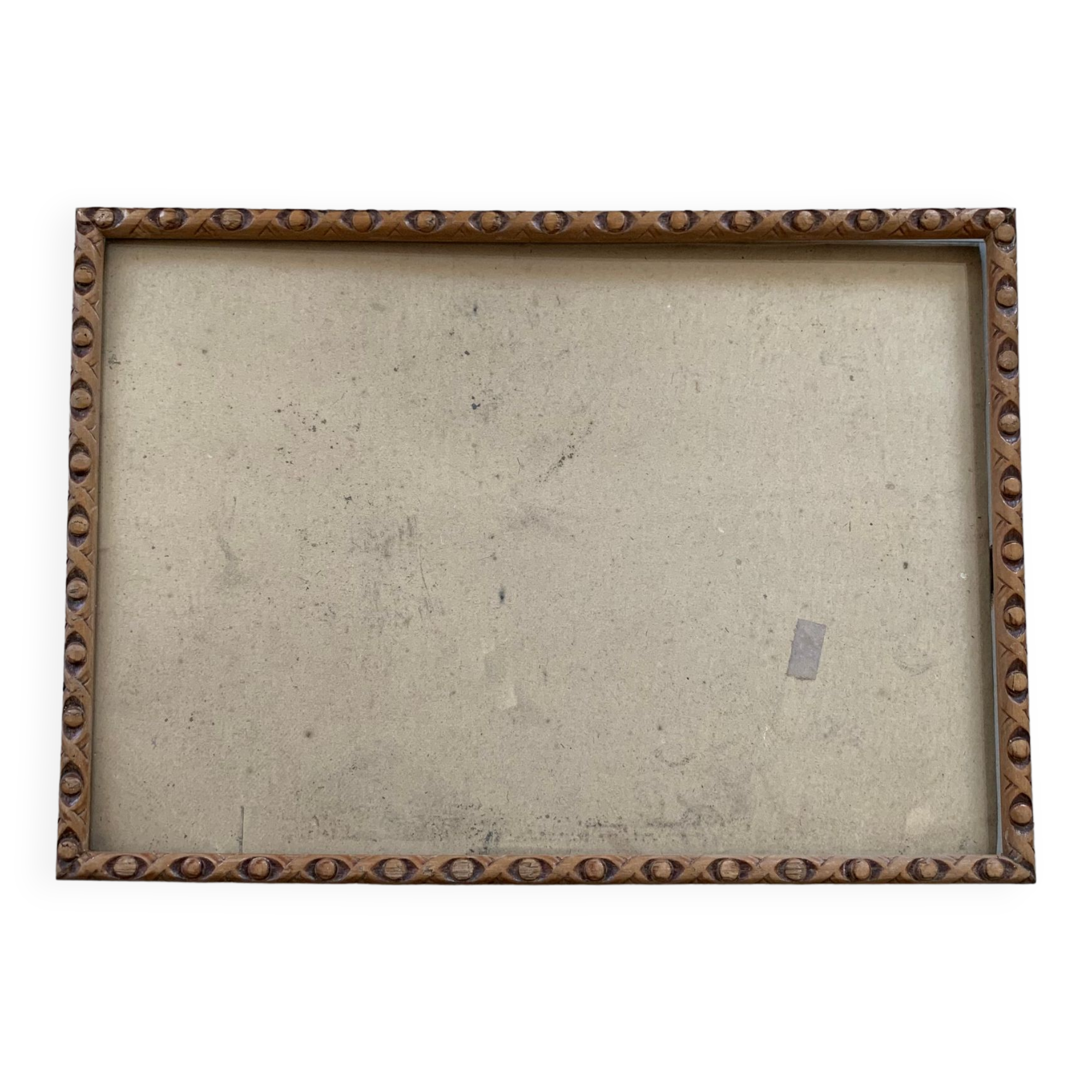 Old frame carved wood 29x41cm