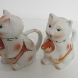 Set of 2 zoomorph teapots