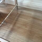 Large glass coffee table - Pierre Vandel