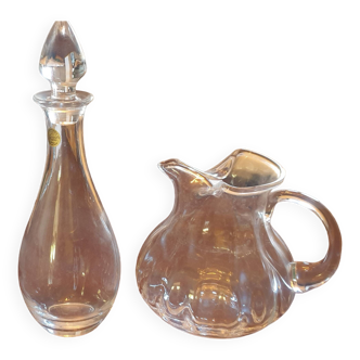 Arques crystal wine carafe
