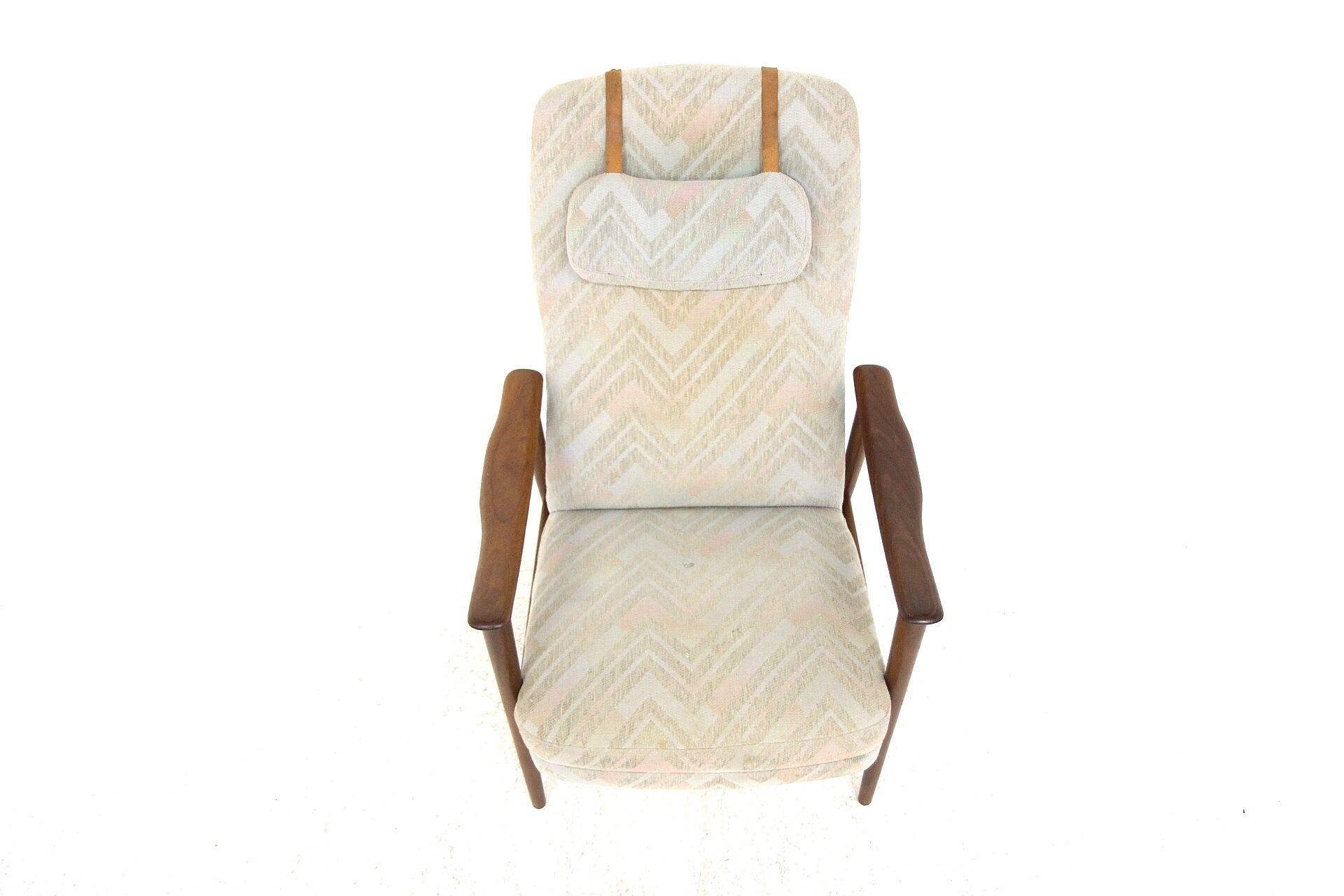 Walnut armchair, Sweden, 1950