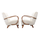 Pair of Art Deco armchairs by Jindřich Halabala, 1940s
