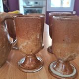 Stoneware coffee/tea service