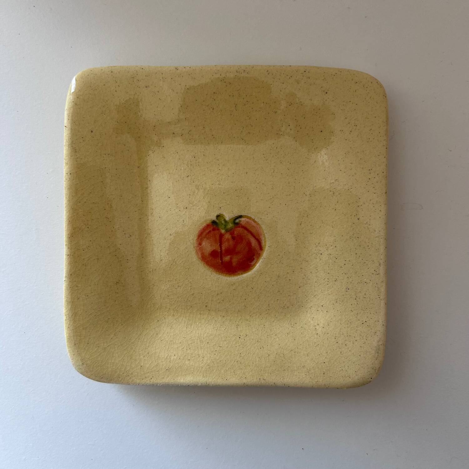 Vide poche décor potiron